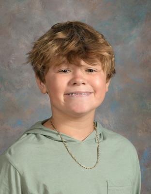 Easton Messick was selected for the North Carolina Music Educators Associationโs middle school chorus.